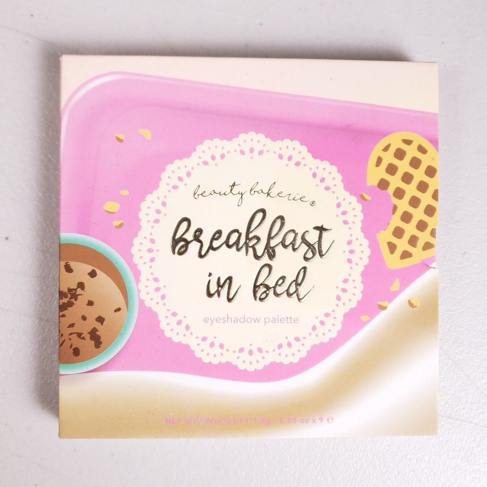 Beauty Bakerie Breakfast In Bed Eyeshadow Palette‎ 9 Shades Neutral Mauve